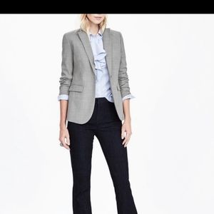 Banana Republic women gray blazer